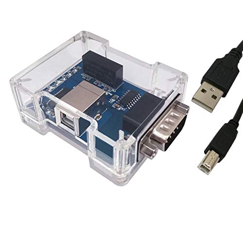 DSD TECH SH-RS232F Geïsoleerde USB naar serieel DB9-converter Ingebouwde FTDI-chip voor industriële toepassing
