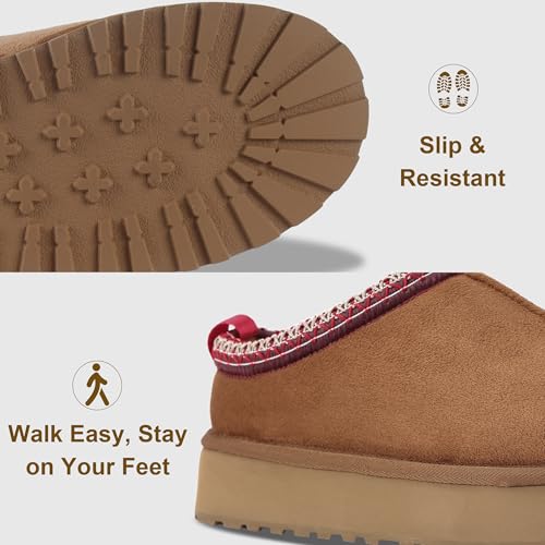 Forfoot Slippers for Women, House Slippers Snow Boots for Women Platform Boots Slipper Ankle Boots