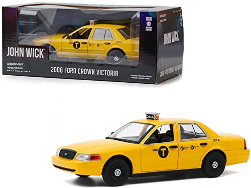 Modelo 1/24 Taxi NYC Crown Victoria 2008 miniatura 1