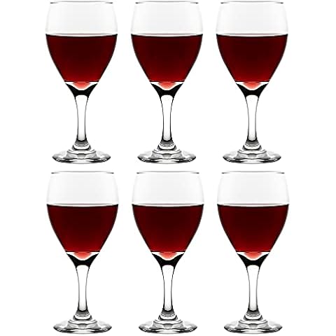 Libbey Teardrop Red Wine Glasses Set Cover
