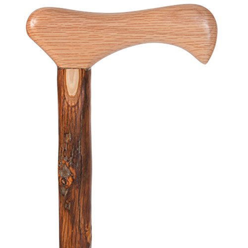 image for Brazos Walking Cane for Men and Women Handcrafted of Lightweight Wood 