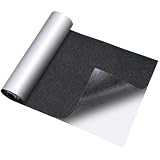 TORVEN Filc Samoprzylepny w Roli Czarny – Gruba Taśma Filcowa 30/40/50/60 cm, Elastyczny & Antypoślizgowy & Wyciszający, Filc do Mebli, Szuflad, Kampera, Majsterkowania (30 × 150 cm)