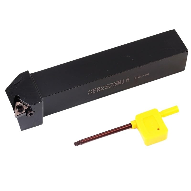 1pc High Quality SER2525M16 SEL2525M16 SER2525M22 SEL2525M22 CNC Lathe Machine Cutter External Thread Turning Tool Holder(SEL2525M22)