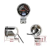 Quad HMParts ATV Quad Tacho Tachometer kmh mph Typ 5