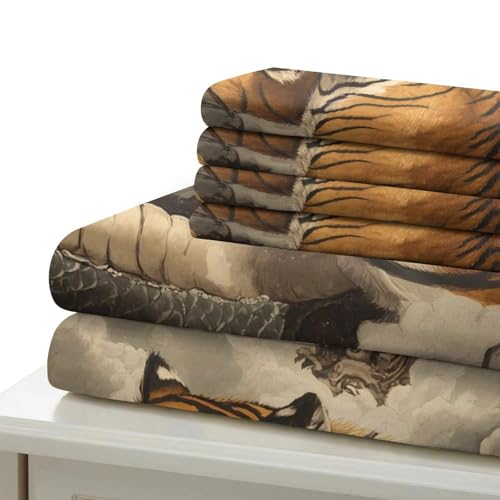 Housse de couette notes de musique 3D imprimé grand lit microfibre douce