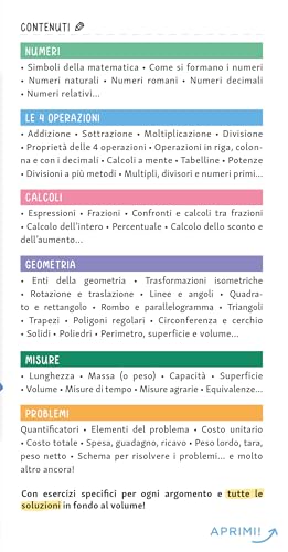 La mia amica matematica. Imparo i numeri e la geometria… per non sbagliarli più! - 3