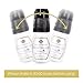 BEYELIAN Volume Fan Glue Eyelash Extension Adhesive Strong Medical Grade 5ml Black Drying Time 2-3 Sec Retention 7 Weeks Bonding/Professional Use Only/for Mega Volume Lashes Semi-Permanent