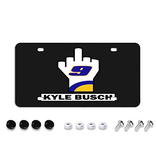 HCLIFE Chase Elliott Finger License Plate Decorative Car Front License Plate,Vanity Tagetal Car Plate,Aluminum Novelty License Plate for MenWomenBoyGirls Car,6x12 Inch, 6 inch X 12 inch