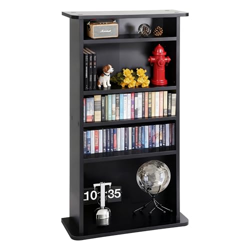 ZENY Multimedia Storage Cabinet DVD Rack Book Shelf Organizer Stand Audio Media Tower, 36' X 19' X...