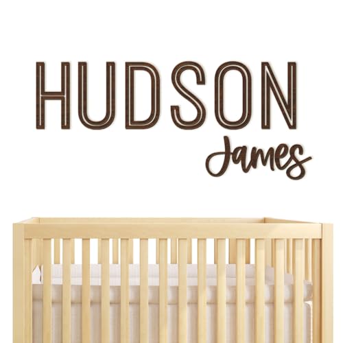 Personalized Name Sign for Nursery - Custom Wooden Name Signs for Kids Room Personalized Nursery Name Sign - Perfect Baby Decor Wall Name Decoration & Wedding signs Family Name Signs