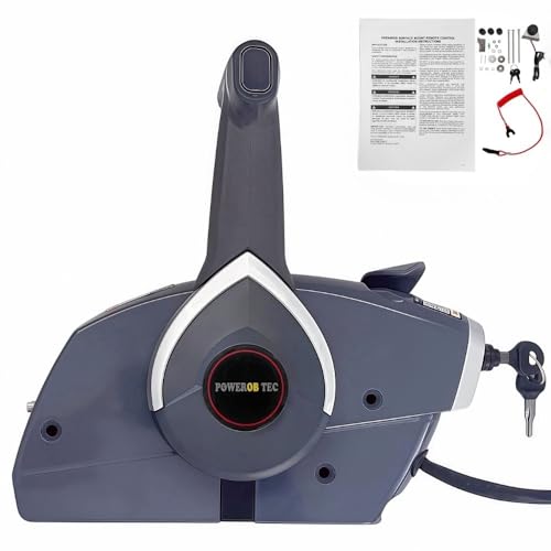 For Evinrude Johnson BRP OMC outboard engine throttle remote control box 5006181 side mounted no trim switch