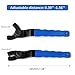KINMINGZHU Adjustable Pin Wrench for Angle Grinder Machine,Grinder Spanner ​Wrench (Blue)