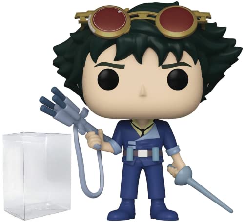 POP Cowboy Bebop - Spike Spiegel with Weapon and Sword Funko Vinyl Figure (Bundled with Compatible Box Protector Case), Multicolor, 3.75 inches