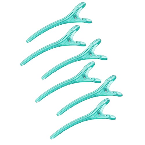 6pcs Long Plastic Hair Clips for Salon and Home Styling Accessories, Strong Hold for all Hair Types, and Flexible Sectioning Clips, Essential Tool for Professional Hairdressers image 5