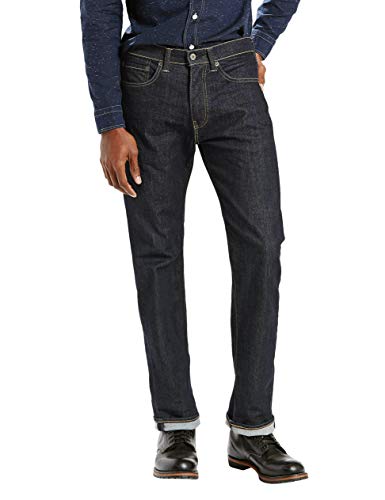Levi's Men's 505 Regular Fit Jeans, Tumbled Rigid, 36W x 32L
