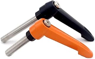 Cabinet Pulls SUS304 Screw M10x15/20/25/30/35/40/45/50/60/70MM Knob Adjustable Handle Machinery Tool Black Thread Dia.10mm Clamping Handles - ( Color: Black; Size: M10X60 )