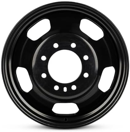 New 17x6 inch OEM Direct Replacement Steel Wheel for 2003-2018 Dodge Ram 3500 8-165.1mm Black 17 in Rim 52121267AC