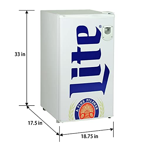 Koolatron ML90 AZ Miller Lite Mini Fridge For Office Small Refrigerator 3.2 Cu Ft Compact Fridge thumb #4