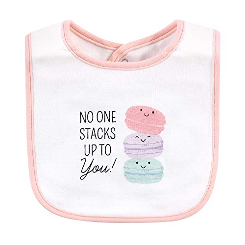 Image of Hudson Baby Unisex Baby Cotton Bibs, Sweetest Cupcake, One Size