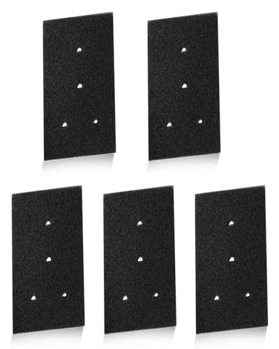 QAGGUM 4 Holes Dryer Sponge Filter Fit for Bauknecht