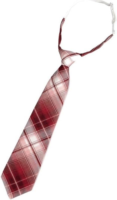 Japanese-style Uniform School Women's Shirt Wine Red Zipper Tie And Accessories