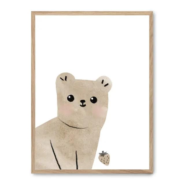 Cuadro Bear II FASE5 grand tableau mural contemporain design épuré