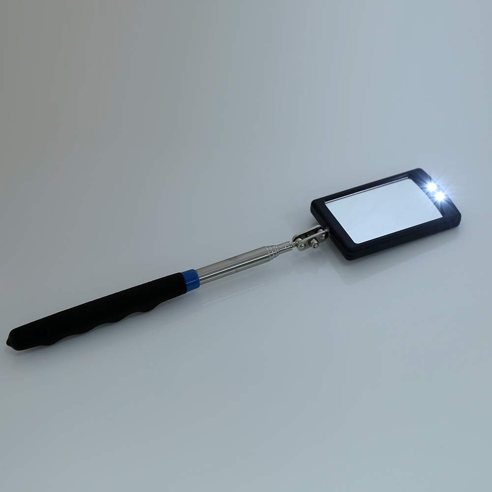 BGS 99302 LED Telescoop Inspectiespiegel | 290 - 876 mm | Automotive Line