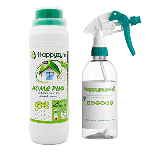 Preisvergleich Produktbild Happyzym Home Plus Biologischer Enzymreiniger Bio-Allzweckreiniger Konzentrat (500ml)