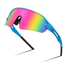 007 Blue Frame Pink Mirrored Lens