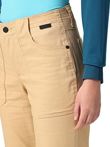 ATG by Wrangler Women's Canvas Slim Fit Pant, Lark, 10