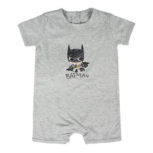Grenouillère Batman en coton single jersey pour bébé garçon