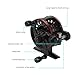 SPYMINNPOO High Speed Metal Fly Fishing Reel Wheel with 3.0:1 Ratio for Both Right & Left Hand Front Ice Fishing Line Reel (Left Hand)