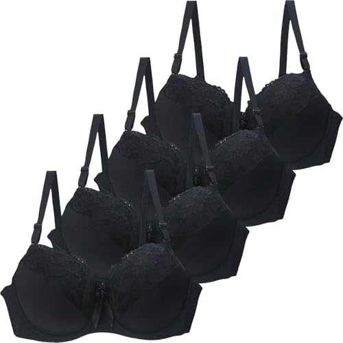 Uwdiohq Black-Friday Fajas Reductoras Tallas Grandes Sujetador con Espalda Gimnasio Mujer Deportivo Rosa Running Nina Sin Aros Sujetadores Extra Sostén Mastectomia 90C Relleno Sexy Cosas para Bebes