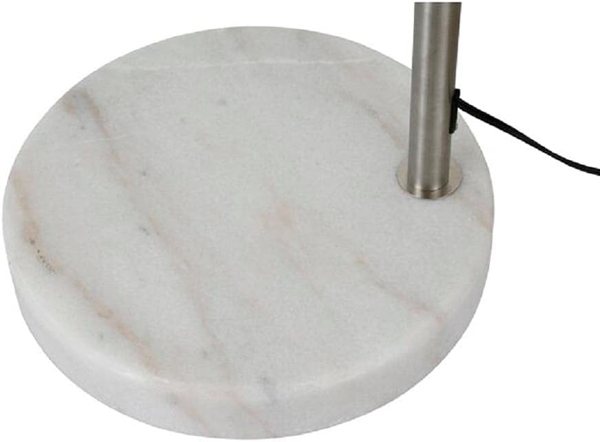 Major-Q Modern Arcing Floor Lamp - Tall Stand Up Arching Drum Shade - Large Contemporary Floor Lamp for Dining Rooms and Bedrooms - Corner Lamp for Office Lighting and Home Décor