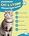 Lysin Katze - L-Lysin Tropfen für Katzen und Kätzchen, Kätzchen Immunsystem, Schnupfen, Linderung von Allergien, Niesen, Nahrungsergänzungen mit Vitaminen und Mineralien, Kolostrum, Taurin