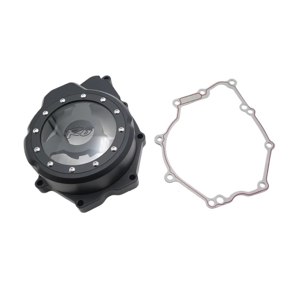 Cubierta estator YZF-R6 protector transparente de alta resistencia motor izquierdo 6