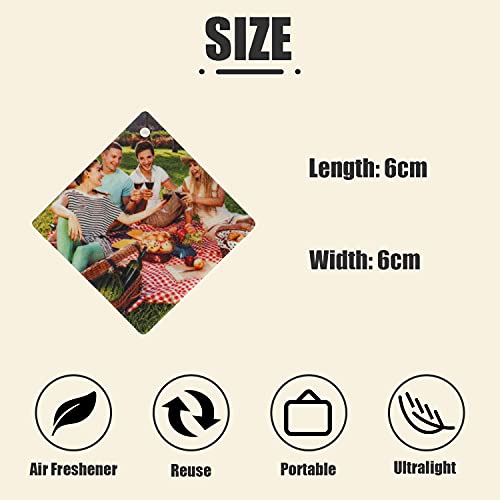 Custom Car/Home Fresheners With Text/Photo，Personalized Air Freshener Fragrance Suitable For Home/Car/Bedroom #TOP1