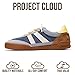 Project Cloud 100% Genuine Leather Casual Sneakers for Women - Memory Foam Insoles - Womens Shoes & Lightweight Women's Fashion Sneakers - Slip On Shoes for Women Footwear (Verdy,BLUESU,7.5)