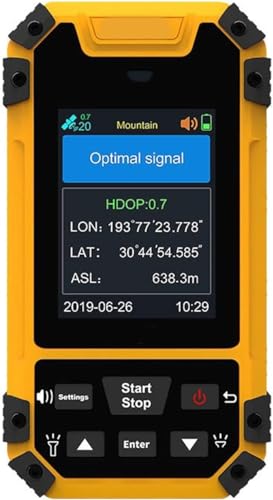 Misuratore Di Terreno, Macchina Topografica GPS Con Schermo a Colori, Trasmissione Vocale In Diretta, Area Di Deduplicazione Intelligente, Per Strumento Di Misurazione Della Lunghezza Dell'area Di Map