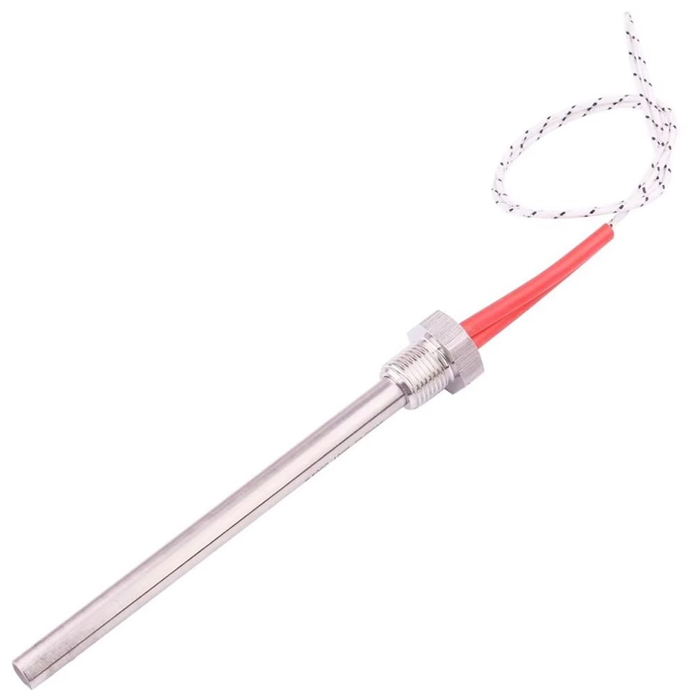 UDSKNV[KSL Igniter Electric Tubular Heater 220V for M16 Pellet for Fireplace Grill Stove Heating Resistance 150MM 300W