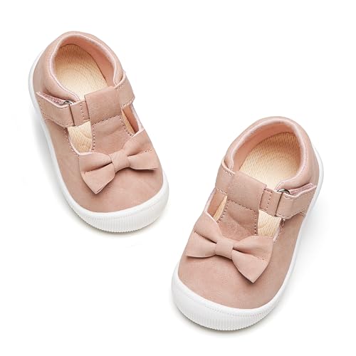 Image of PHIRAMIN Toddler Girl Mary Jane Dress Shoes-Little Girl School Uniform Shoes for Wedding Party