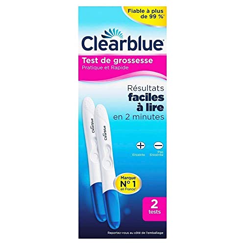Procter & Gamble Clearblue Schwangerschaftstest, praktisch und schnell, zuverlässig zu mehr als 99 {f7c7906c3352d1c3bffde74908b9a3536c41b23a30891444afda6384a9db860e}, 2 Tests Procter & Gamble Clearblue Schwangerschaftstest, praktisch und schnell, zuverlässig zu mehr als 99 {f7c7906c3352d1c3bffde74908b9a3536c41b23a30891444afda6384a9db860e}, 2 Tests