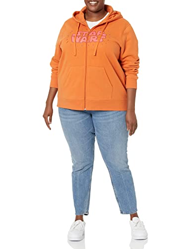 Image of Amazon Essentials Disney | Marvel | Star Wars Women's Fleece Full-Zip Hoodie Sweatshirts (Available in Plus Size)