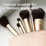 Professional Brush Collection - Ergonomical Makeup Brushes Set with 8 Brush Heads - Professional Makeup Brush Set for Face & Eyes - For Makeup Application - Image 4