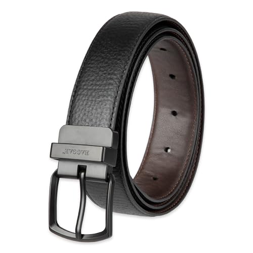 Haggar Men's Reversible Textured Dress Belt - image 1