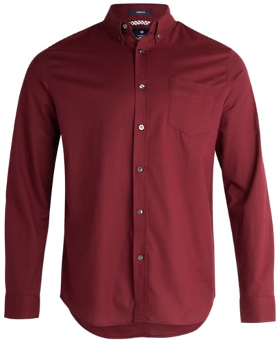 Ben Sherman Men's Button Down Shirt - Regular Fit Long Sleeve Button Down Shirt - Casual Dress Shirt for Men (S-XL)