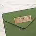Avery Kraft Brown Rectangle Labels, Sure Feed Technology, 1-1/3