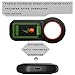 Smoostart Haustier Mikrochipscann, Tierchip Lesegerät Chipleser Hunde Chip Scanner Katze ISO11784/(85) FDX-B/EMID Mikrochip Lesegerät für Hunde/Katze 1000 Daten (New Black)