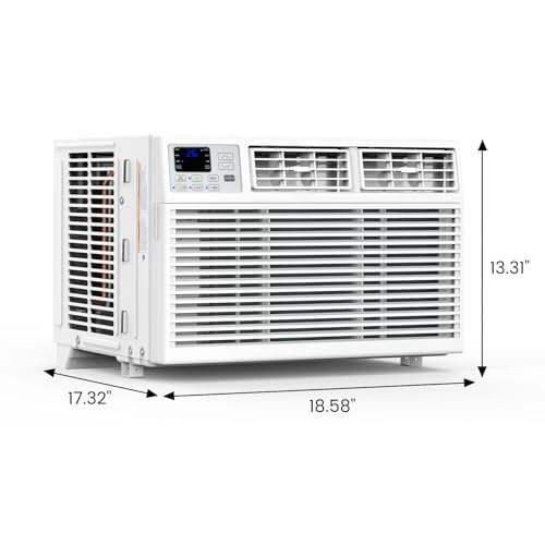 Electactic Window Air Conditioner, 12000 BTU Window AC Unit, Cooling Room 550sq.ft, Fast Cooling, 24H Timer, Dehumidifier Mo, Energy Saving, Remote Control for Living Room, Bedroom, Office by Electactic - Image 8