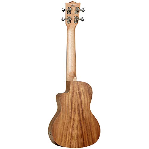 Tanglewood® »TIARE – TWT-16E« Ukulélé Concert – Koa – EQ/Cutaway – Finition Satinée – Rosette Tribal découpé au laser… - Les Beatles, Paul McCartney, John Lennon, RIngo Starr, George Harrison Tanglewood® »TIARE - TWT-16E« Ukulélé Concert - Koa - EQ/Cutaway - Finition Satinée - Rosette Tribal découpé au laser… – Image 3